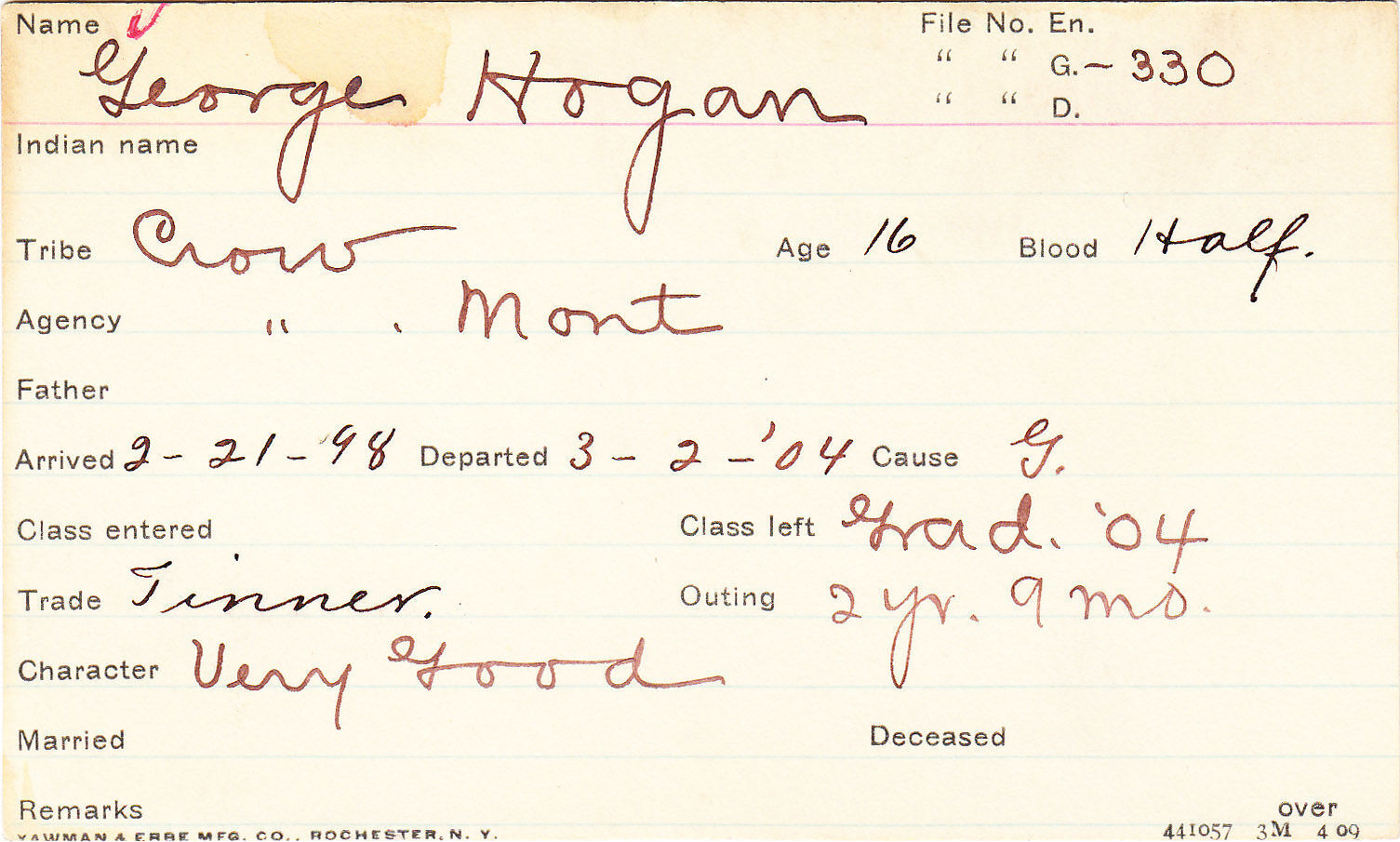 George Washington Hogan